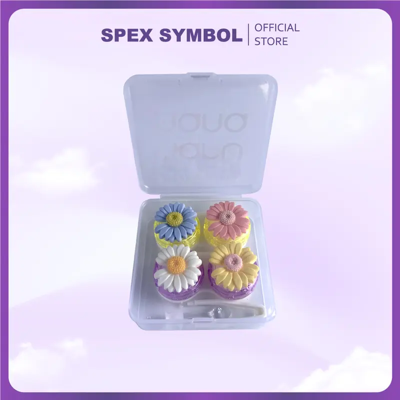 Spex Symbol Lenscase Soflens Haruhana - Tempat Softlens Lensa Pinset Eye 3