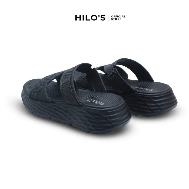 Sandal Wanita Slide Slip On Wedges Kekinian Korean Style Terbaru 4