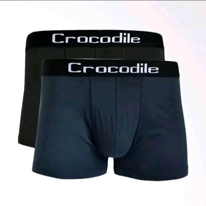 paket hemat isi 6 pcs celana dalam UNDERWEAR celana dalam pria dewasa bahan katun lembut nyaman dipakai terlaris Boxer Pendek Cowok Hitam Karet Motif