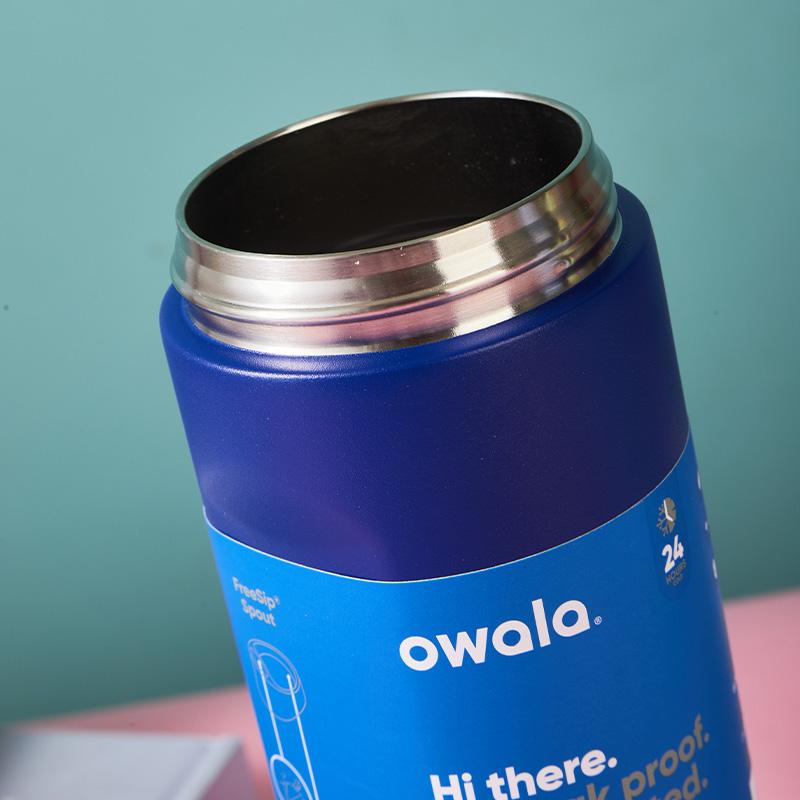 Product Introduction of owala Cup Vacuum Flasks & Thermoses Water Bottle Drinkware Thermo Tumbler Stainless Steel Thermal Mug Original Cold Hot Coffee Insulated Lid Straw Bottled Portable tumbler heat and cold original official store 24oz 32oz 710ml 950ml Loop 24