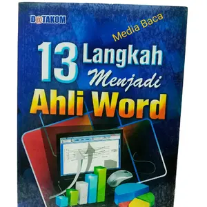 Buku Komputer 13 Langkah Menjadi Ahli Word Kertas Paper Book Uk 20 x 14 Cm