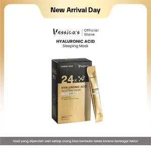 FYC - Yessica's 24k Hyaluronic Acid Sleeping Mask (Moisturizing, Smoothing, Firming) With Squalane, Carbomer & Aqua