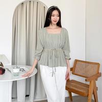 Gambar Cikistore - Aqila Top Atasan Blouse Wanita Baju Casual - Pink, All Size dari Cikistore_NEW Kota Administrasi Jakarta Timur 4 Tokopedia