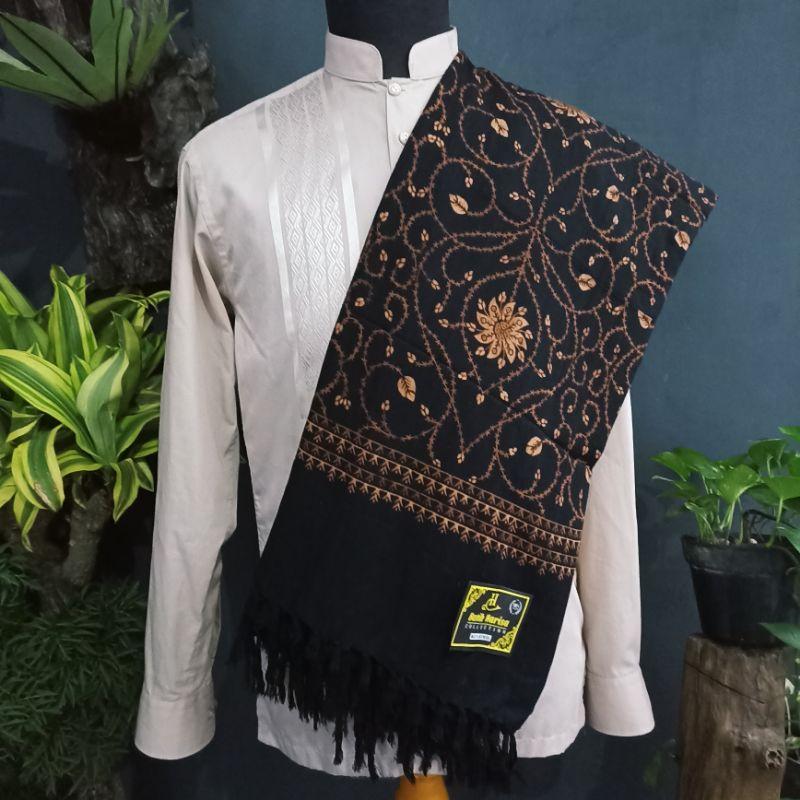 SORBAN BATIK MOTIF KASHMIRI BAHAN RAYON HALUS DAN LEMBUT sorban batik harisa palid 5