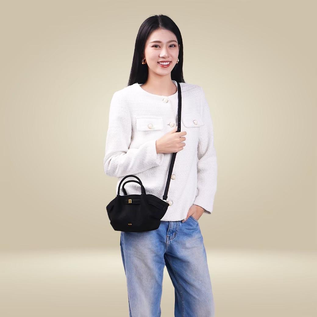 Clearance กระเป๋าสะพายข้างผู้หญิง Sheva ทรงถุง รุ่น Mini Bella