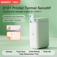 Gambar Niimbot D101 Label Printer, Pencetak Label Termal Portabel Wireless Bluetooth untuk Ponsel Android / iOS Putih Stiker Tinta(tidak kompatibel dengan kertas label merek lain) - Pencetak D101+ Set B dari NIIMBOT Printer Mall Kab. Tangerang 1 Tokopedia