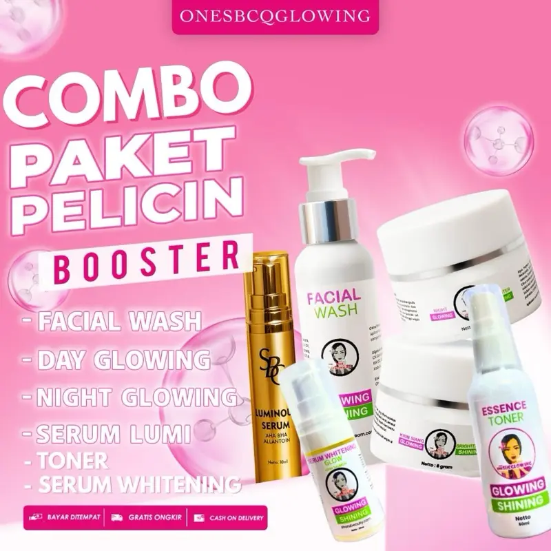GLOWING PELICIN COKLAT 6pcs