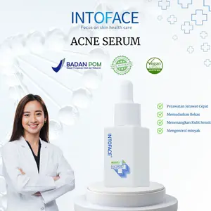 INTOFACE Serum Jerawat & Bekas | Atasi Jerawat Membandel, Bruntusan & Minyak Berlebih Tanpa Iritas