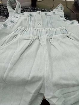 Product Review of [363682] - Baju Setelan Atasan Kancing Celana Panjang Jeans Fashion Anak Perempuan - Motif Gradient Denim from n**m 0