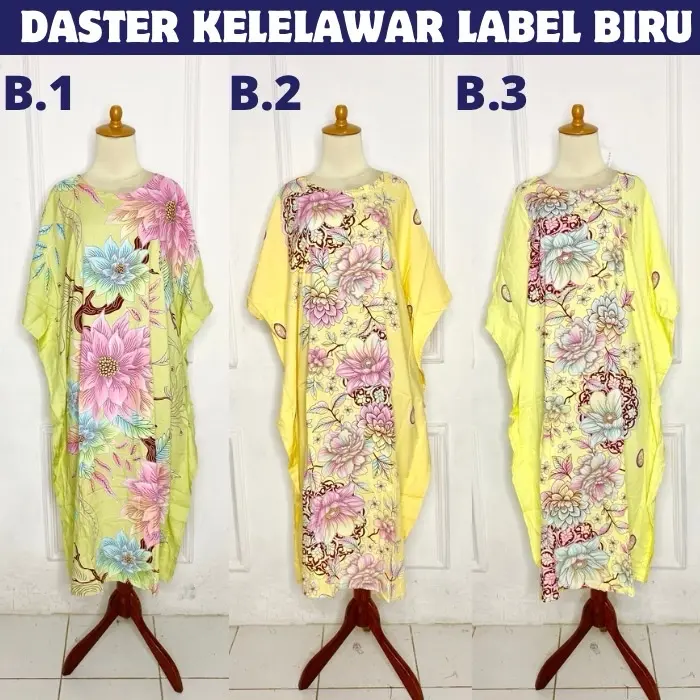Daster Kencana Ungu Asli Kelelawar Kalong Lowo Label Biru