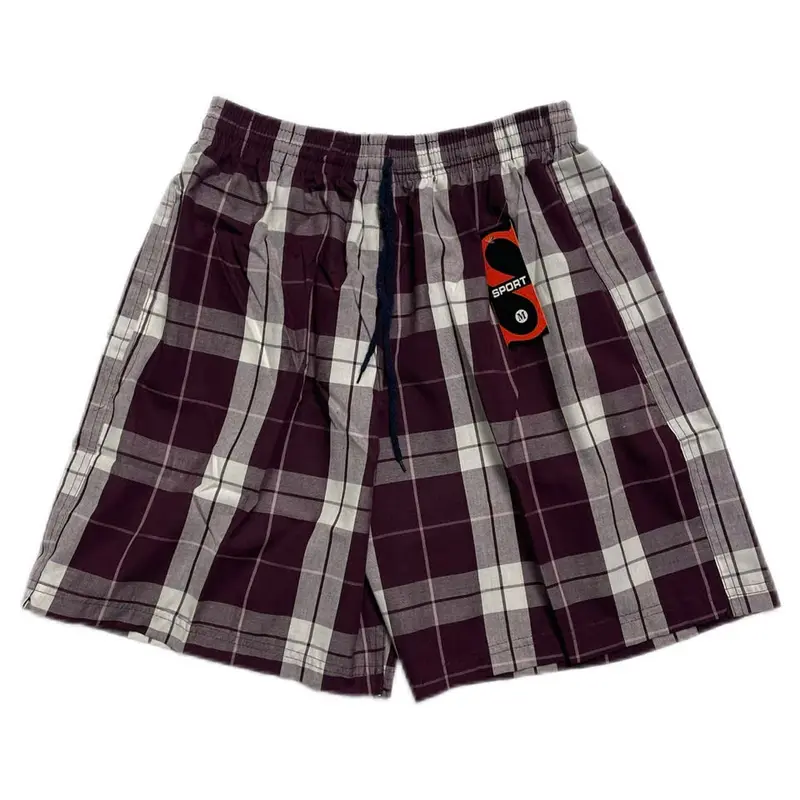 Quần Đùi Kẻ Sọc Trung Niên Chất Vải Kate Mềm Mịn, THOÁNG MÁT Nam Menswear, FORM RỘNG quầnđùi bbr Kem Nhung quần 3