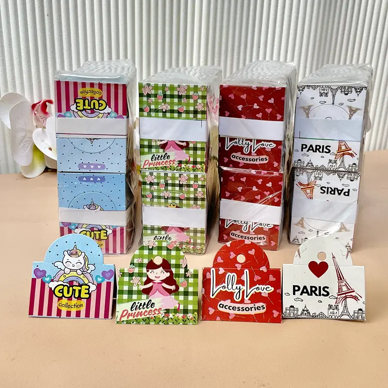 1000 ps hang tag pilih motif terbaru / hangtag gantungan accessories/ gantungan aksesoris 0