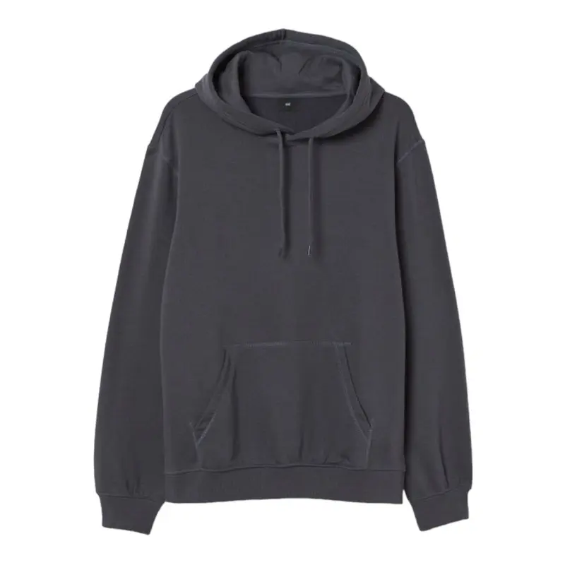 ( 5.5 ) Hoodie Unisex HM Polos, Flecee Katun Lembut Tebal, Free Papperbag 4