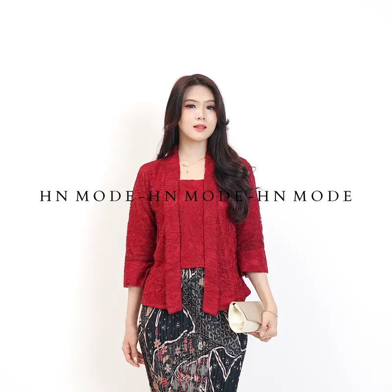 HN MODE - Atasan kebaya kutubaru pendek / kebaya kartini / kebaya pesta 5