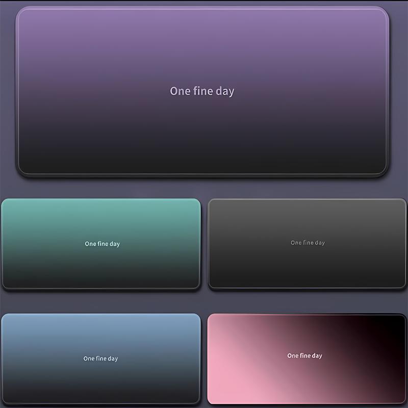 Lót chuột Gradient mềm mịn pad chuột DESKMAT full mẫu full size Quote tích cực trang trí bàn làm việc góc học tập