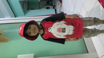 Product Review of Topi bucket Anak Laki Laki Perempuan Warna Merah sablon Indonesia HUT RI from a**n n**h 1