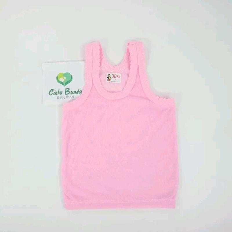 SINGLET KAOS BAJU DALAM ANAK / BAYI UMUR 6BULAN-8TAHUN KHUSUS PUTIH / ANEKA WARNA ADEM LEMBUT NYERAP KERINGAT HALUS MELAR ELASTIS MURAH PREMIUM 6