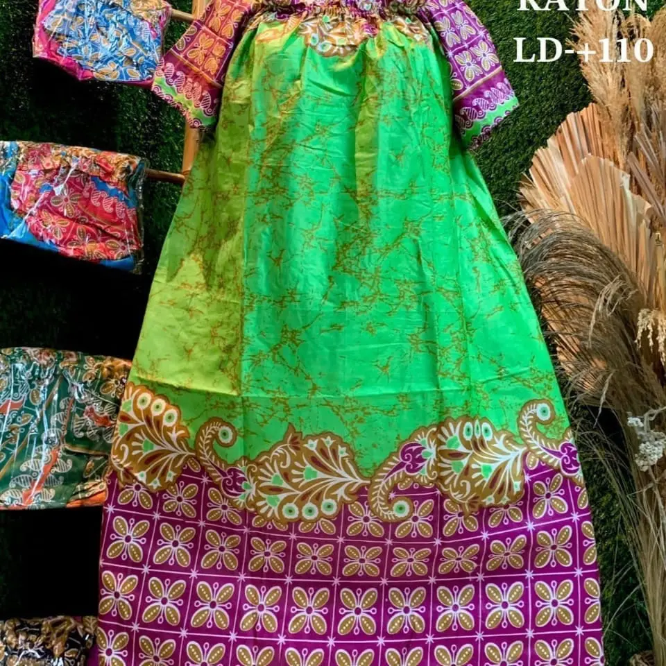 DASTER CANTIK MODEL KEKINIAN , BAHAN RAYON SUPER ADEM . Bunga