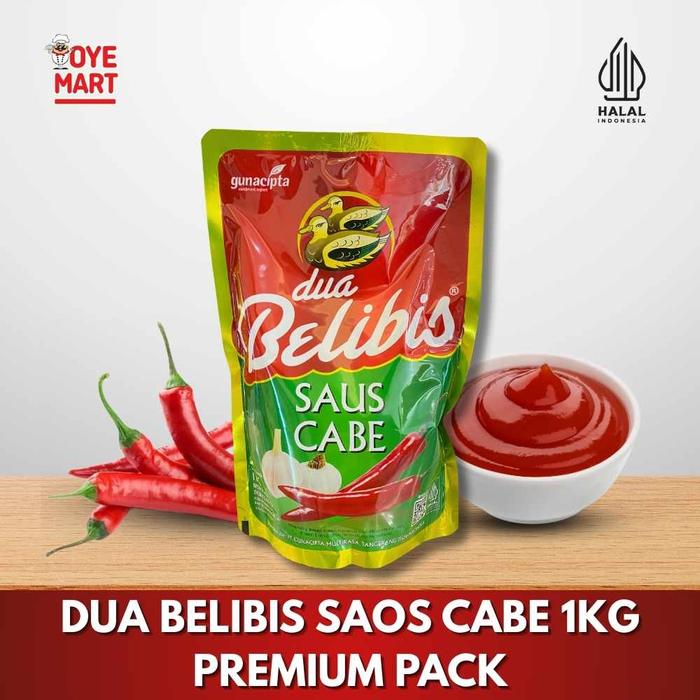 Gambar DUA BELIBIS SAUS CABE 1KG PREMIUM / SAOS CABE dari OYEFROZEN BUAHBATU Kota Bandung Tokopedia