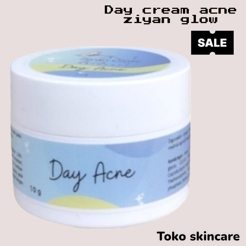 DAY CREAM ACNE ZIYAN GLOW KRIM SIANG WAJAH BERJERAWAT BPOM DAN HALAL 1