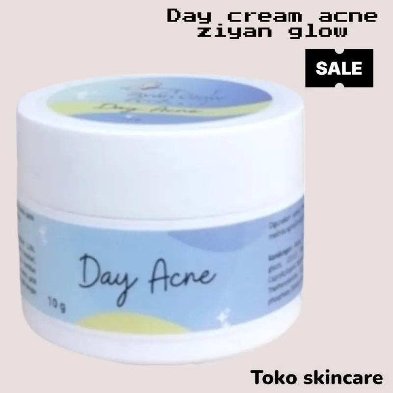 DAY CREAM ACNE ZIYAN GLOW KRIM SIANG WAJAH BERJERAWAT BPOM DAN HALAL 0