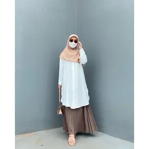 Ghea Tunik vinalettahijab Airflow Panjang oversize