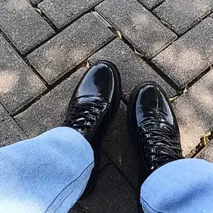 Sepatu PDH Dinas Kerja Security Satpam TNI Polri Menham Kulit Sintetis Kilap & Doff Boots Shoes Pria Fleksibel untuk Kegiatan Kerja Profesional Hitam