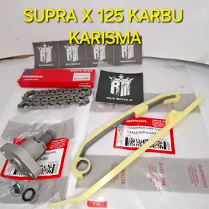 3 ITEM PAKET RANTE KETENG (KPH) + TONJOKAN KETENG + KARET TENSIONER KPH SUPRA X 125 LAMA KARBU KARISMA KPH