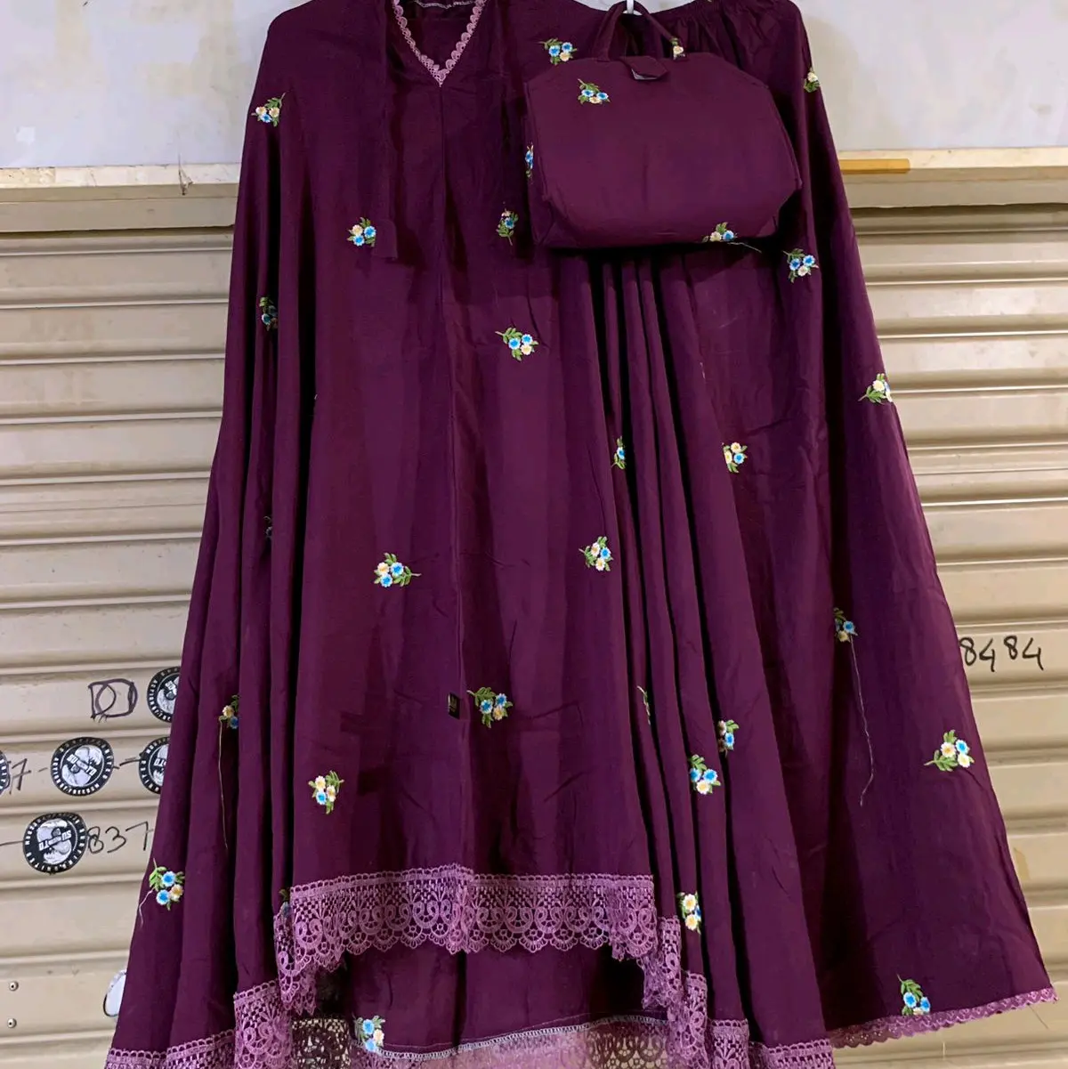 MUKENA ARUNA BORDIR/ MUKENA RAYON BORDIR