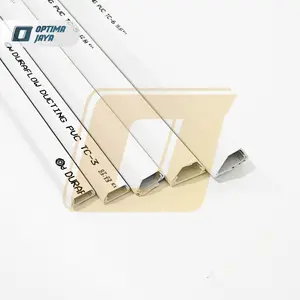Kabel Duct Telpon TC 2~6 1 Meter + Double Tape / Cable Duct