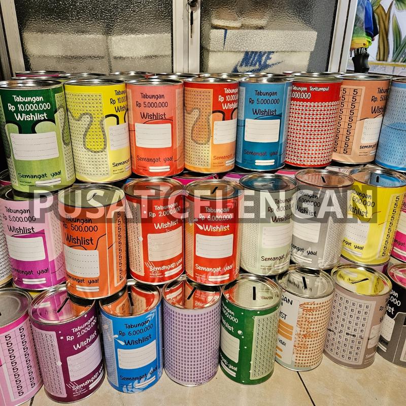 [ BISA COD ] CELENGAN TARGET MURAH CELENGAN TARGET SMALL TABUNGAN TARGET TABUNGAN ANAK - ANAK SOUVENIR CELENGAN BUKA TUTUP PERMANET 1