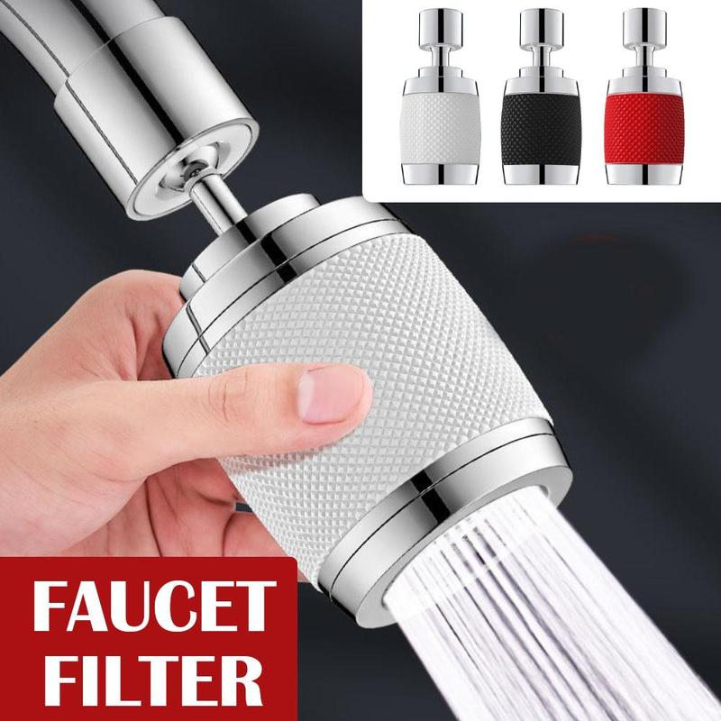 Product Introduction of Kitchen Faucet Water Purifier Filter 720° Swivel Removable Stainless Purifying Universal Shower X0E0 11