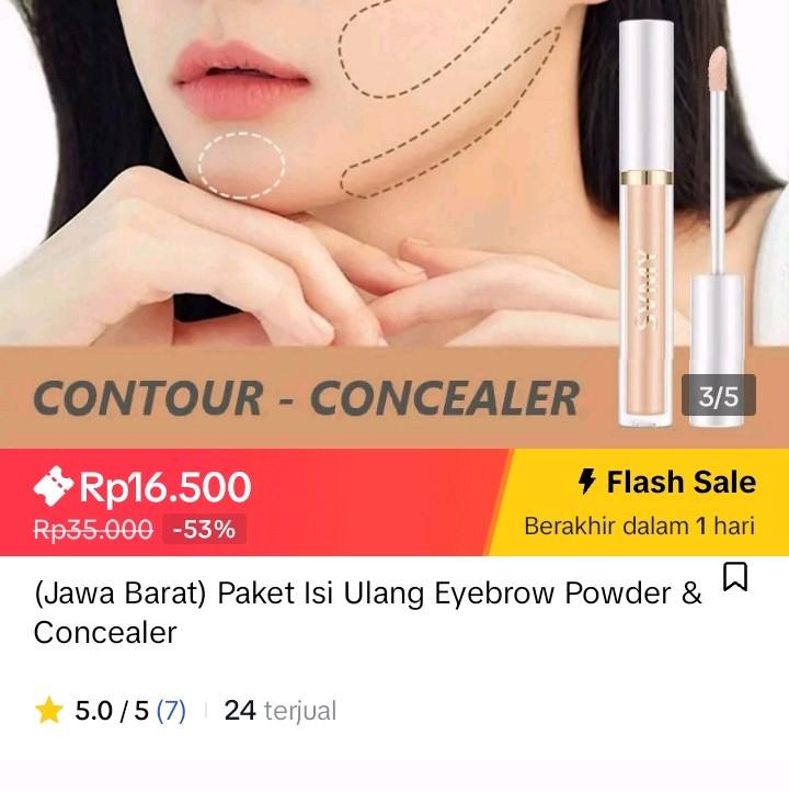 Eyebrow powder plus concealler Stik Tahan Lama 2