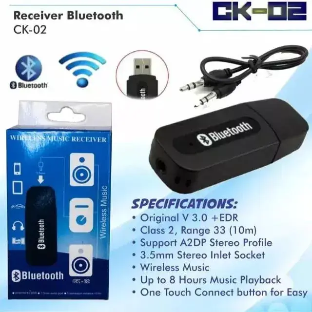 BLUETOOTH MUSIC RECEIVER WIRELESS