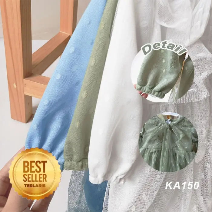 MURAH TERJANGKAU BAJU BAPTIS BAYI PEREMPUAN 6 12 BULAN DRESS WARNA PUTIH WHITE KA150 4
