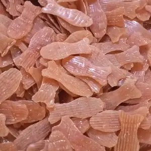 KRUPUK PINK SUPER bentuk ikan rasa udang renyah gurih BUAT LAUK MAKANAN ENAK BANGET ideal untuk camilan sehat Food Kerupuk