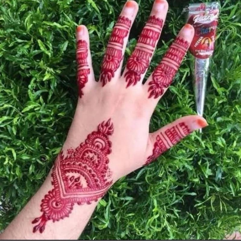 Golecha Cherry Henna tato tangan Halal 1pcs - Golecha henna kuku Hena Nail Art Pewarna 3