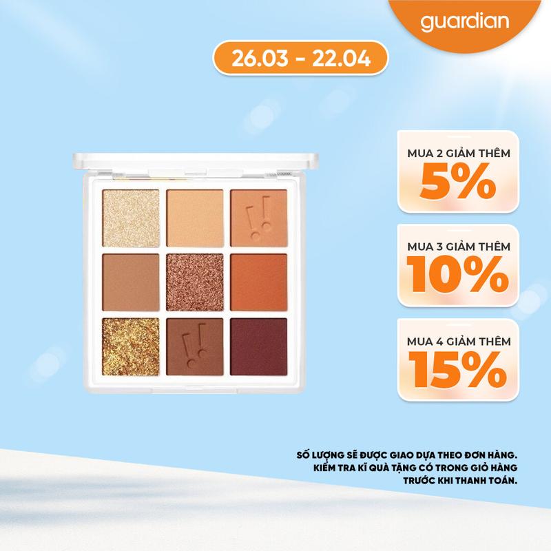 Bảng Phấn Mắt Lâu Trôi Focallure 9 Màu FA167 90Gr