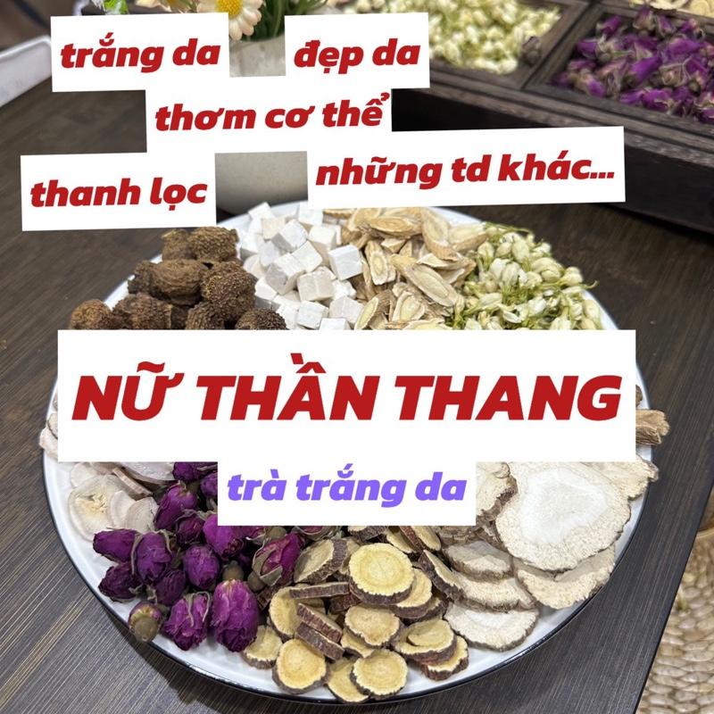   AHĐ  Nữ Thần Thang trà trangda dưỡng nhan cửu vị sáng khí thanhloc cơ thể thơm 
