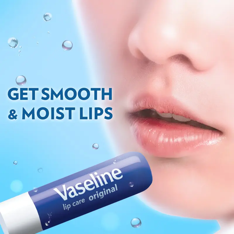 Vaseline Lip Therapy Balm Stick ORIGINAL 4.8gr - Pelembab Bibir - Lip Balm 3