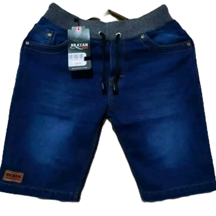 [PROMO] CELANA JEANS PENDEK RIP KUALITAS PREMIUM - Distro Pria - Shorts, Surfing, Cowok, Rib, Denim, Hitam, Dewasa, Panjang (COD)