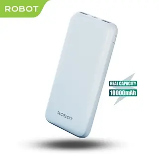 ROBOT Powerbank 10.000mAH RT12Q dan RT180S Daya 20W QC 3.0 Fast Charging Dual Input Slim Original - Garansi 1 Tahun [BISA COD] 0