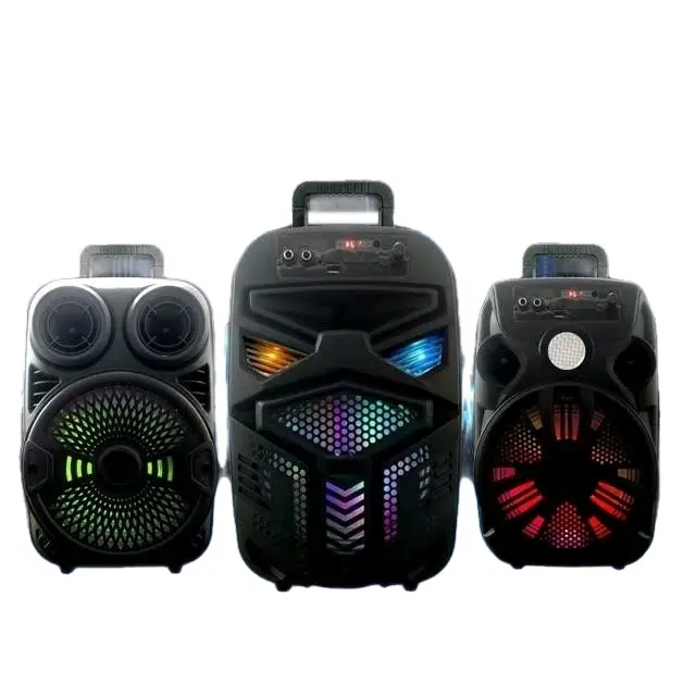 Speaker Bluetooth Karaoke tipe 885 888 815 Bass 9inc Wireless 0