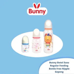 Bunny Regular Feeding Bottle Slim Neck ADB6015 ADB1215 ADB2415