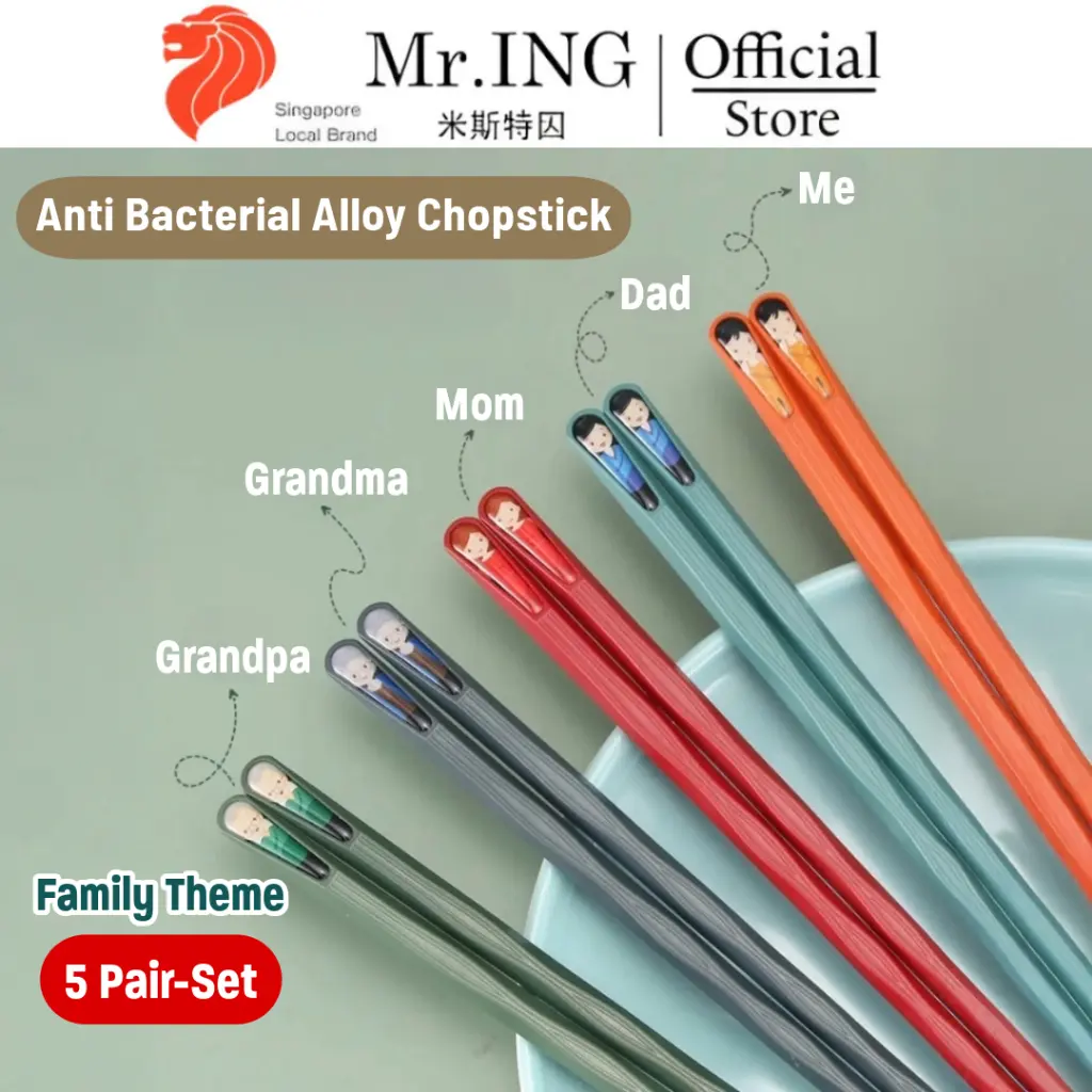High-end Alloy Chopsticks for Home Use - Cutlery and Tableware