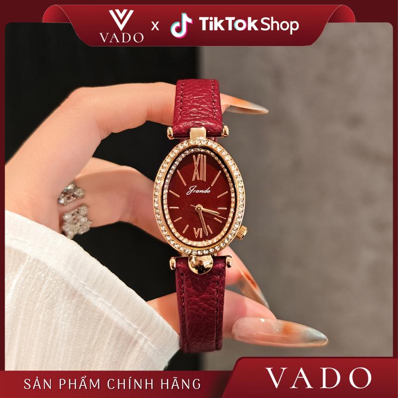   MEGA - DH7342J  Đồng Hồ Nữ Nhỏ Xinh Phong Cách Đơn Giản Và Sang Trọng Hỗ Trợ Kháng Nước -  DH7342 JLANDA 