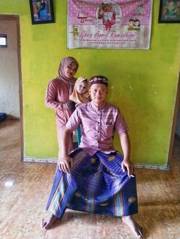 Product Review of MT - Tania Gamis Strip Kombinasi Elegant Bahan Knit Osaka [READY SIAP KIRIM] from ** ** ** ** ** ** H**🫧 1