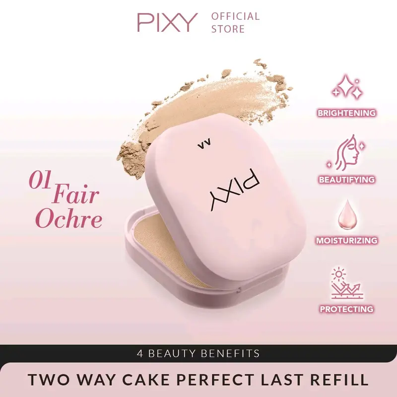 PIXY TWC Two Way Cake Perfect Last 4 Beauty Benefits SPF 30 PA+++ - Refill 9gr 4