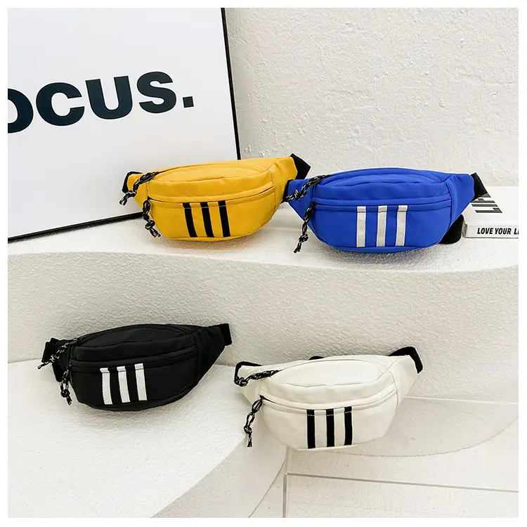 Bambino Kidswear - Sling Bag Tas Selempang Anak-anak Tas Fashion Bahu Anak Laki-laki Model Garis Korean Style Aksesoris Anak 0