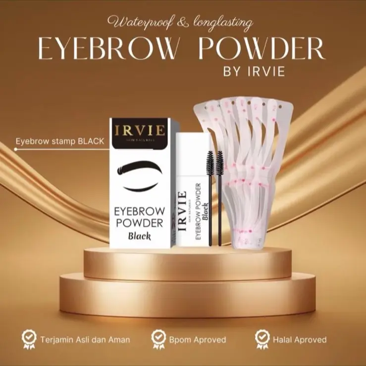 3in1 Eyebrow irvie BPOM Cetakan alis tali Free Concealer 7